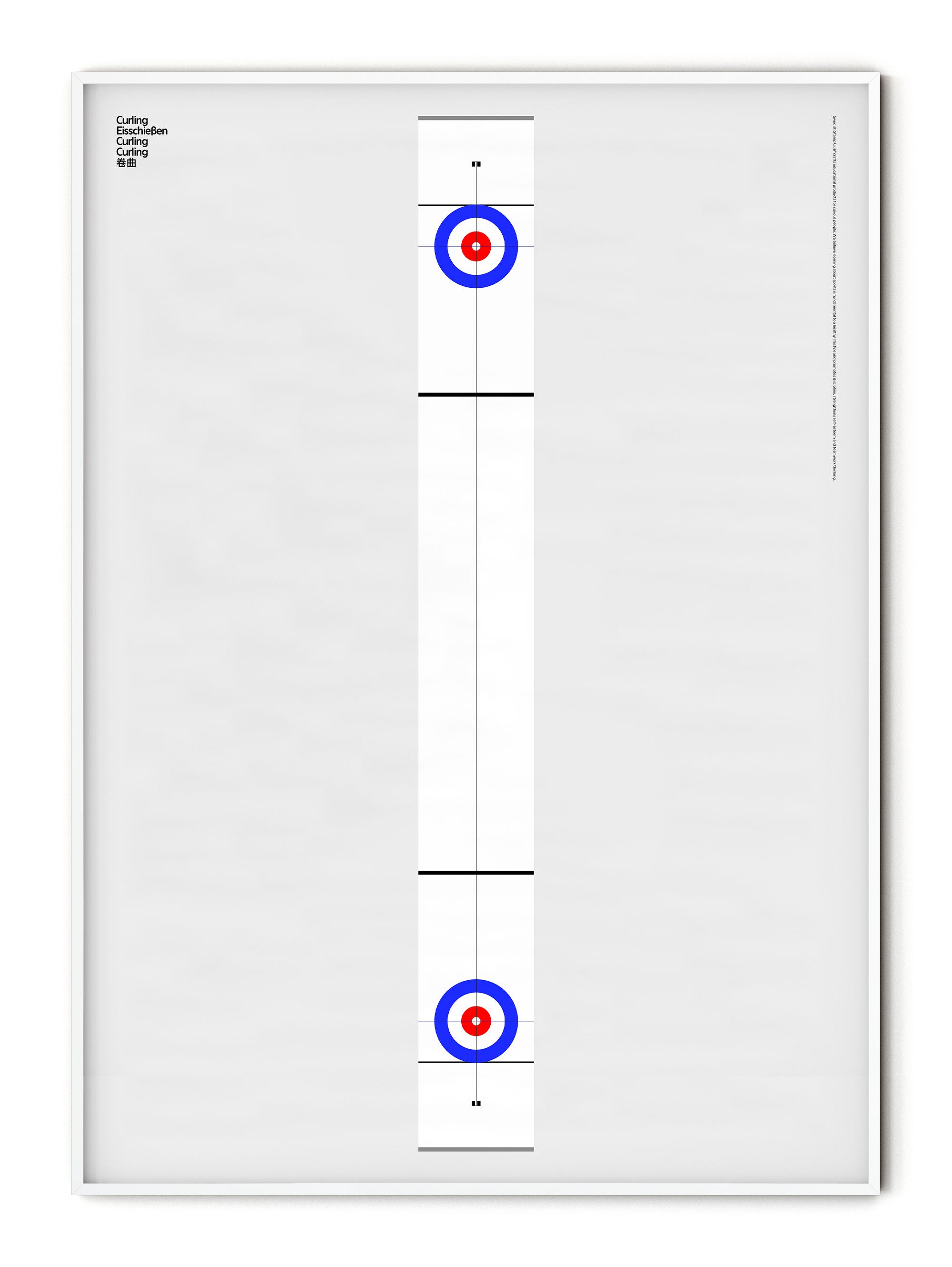 Sport Curling Poster