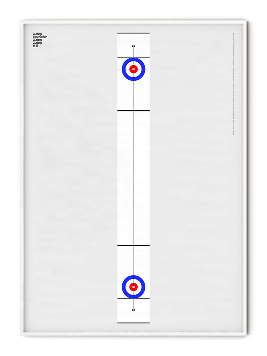 Sport Curling Poster