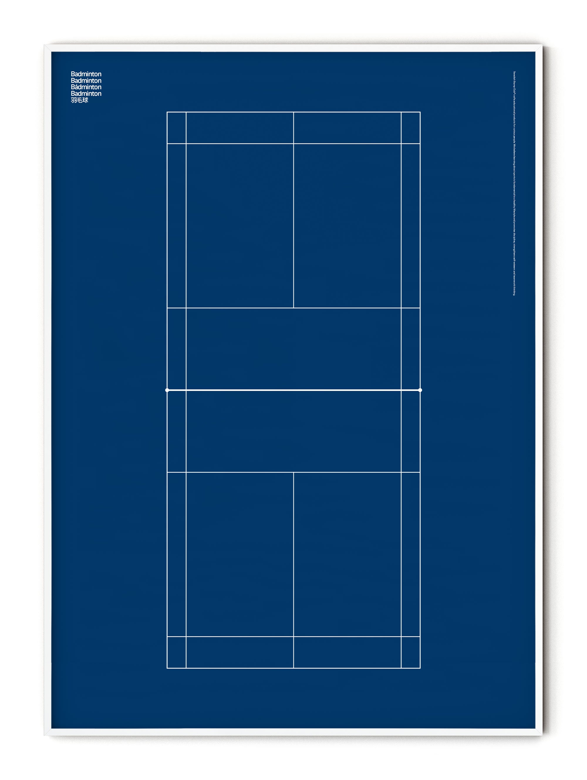Sport Badminton Poster