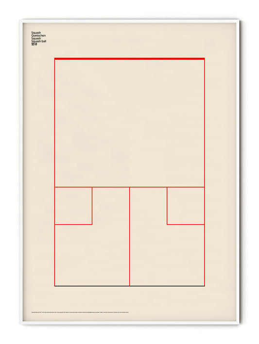 Sport Squash Poster
