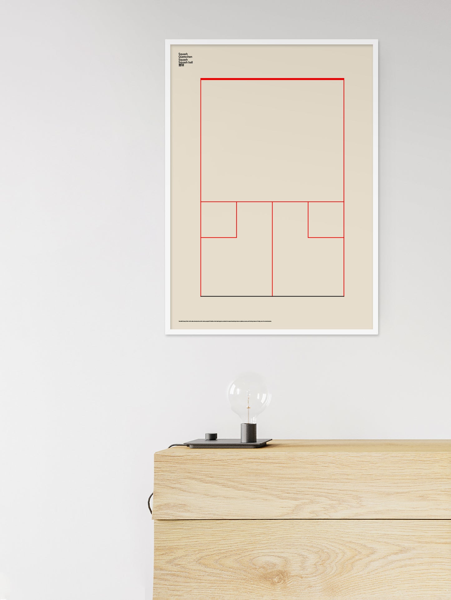 Sport Squash Poster