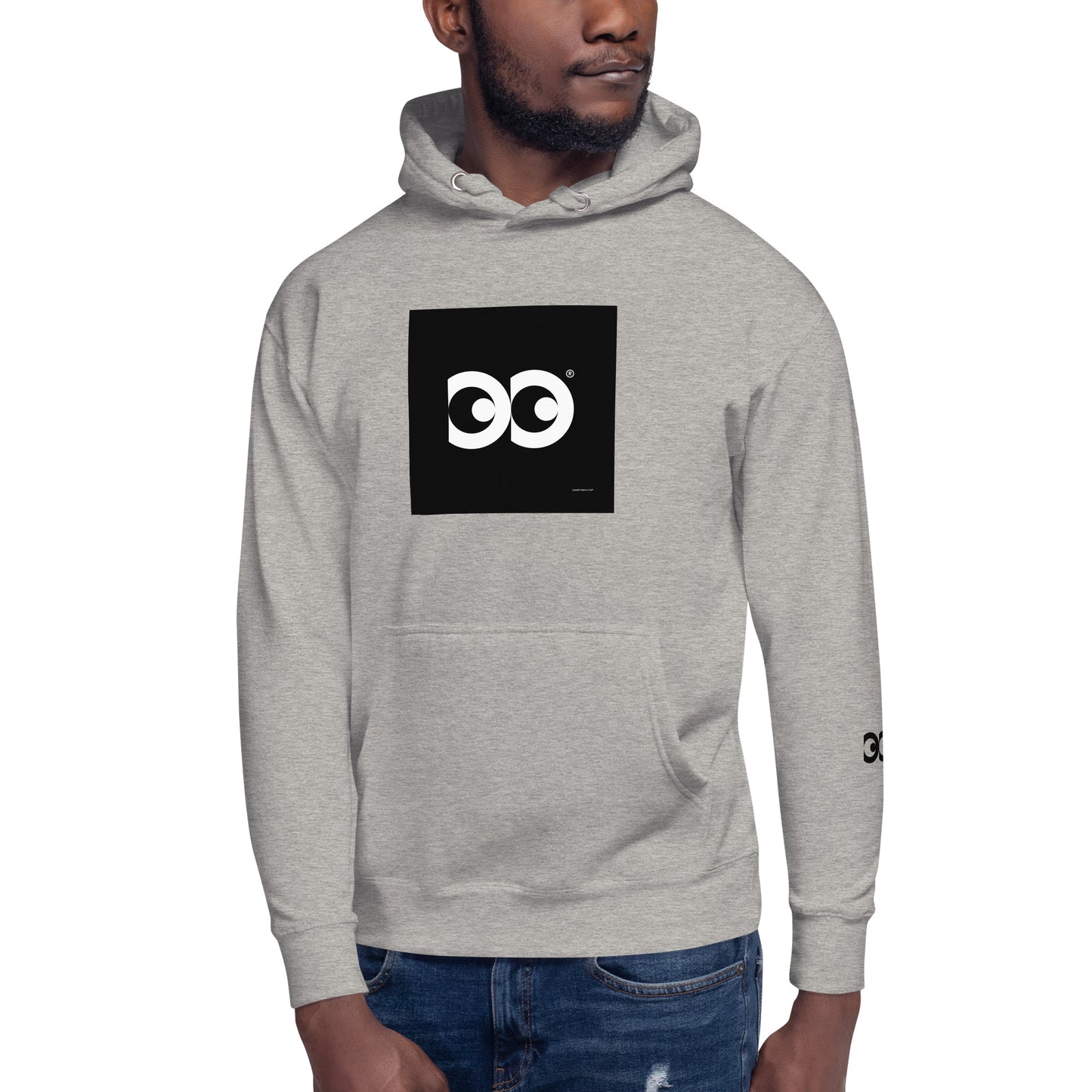 Swedish Stamp Club Unisex Brand Hoodie (Grey)