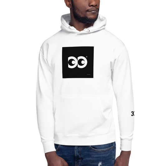 Swedish Stamp Club Unisex Brand Hoodie (White)